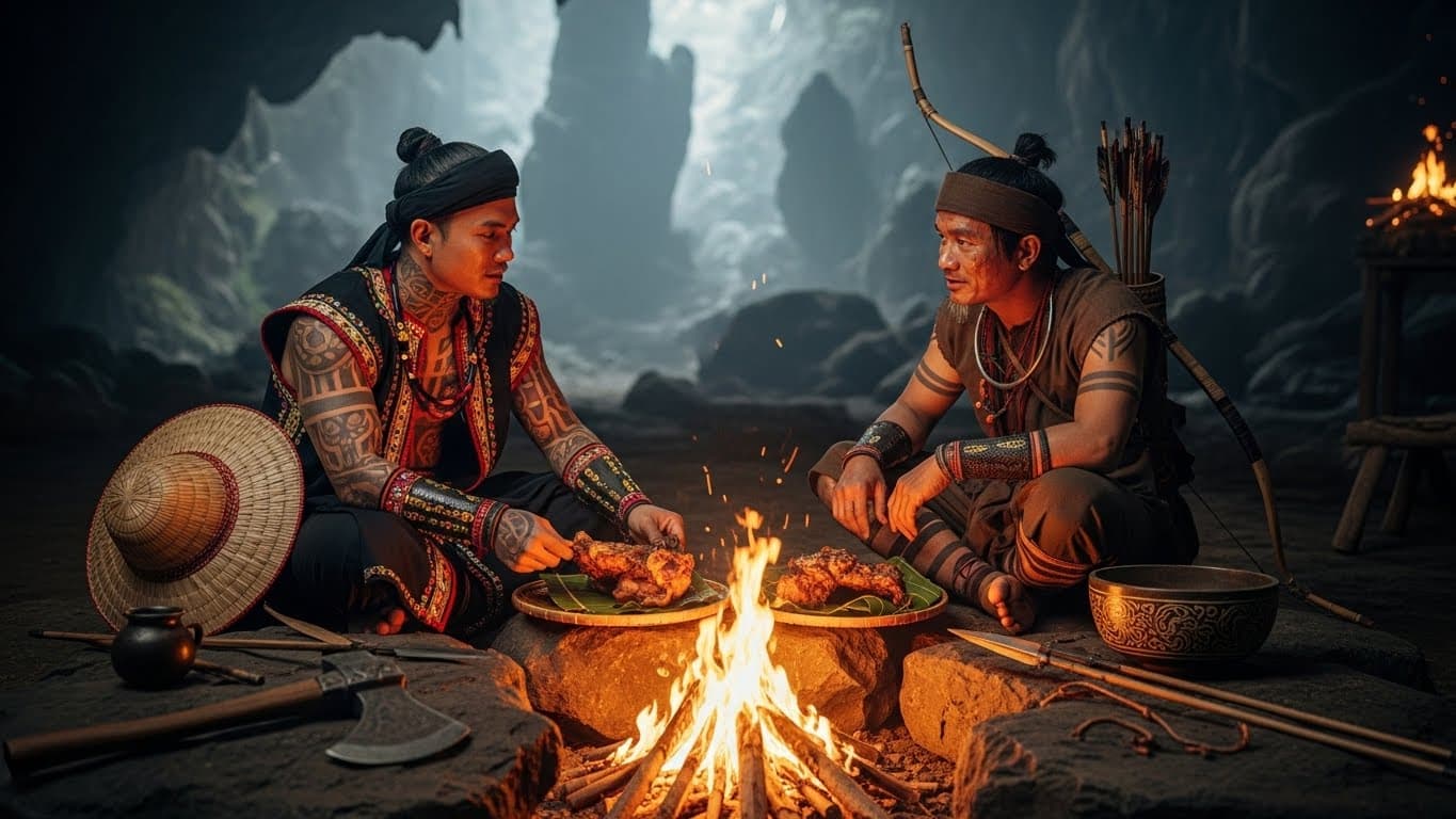 Sự Giao Thoa Văn Hóa Kinh - Mường: Sợi Dây Liên Kết Dân Tộc Trong Hộ Linh Tráng Sĩ