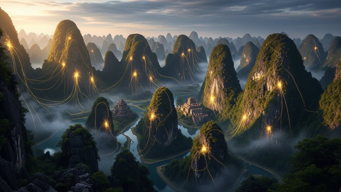 Bí Ẩn Long Mạch Hoa Lư: Trận Đồ Phong Thủy Và Linh Khí Ngàn Năm Trong Hộ Linh Tráng Sĩ